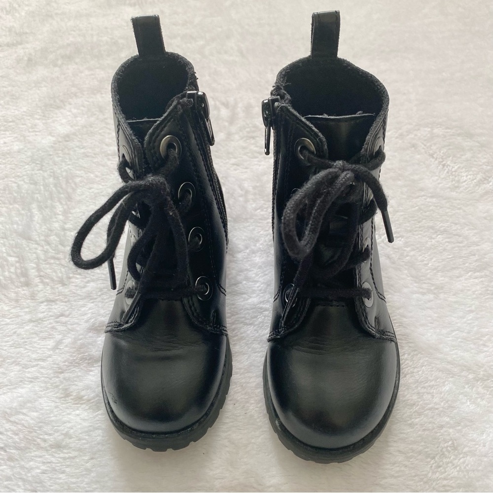 Old Navy Faux-Leather Combat Boots